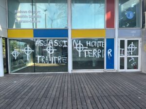 Bobigny tag raciste maison départementale Danièle Djamila Amra