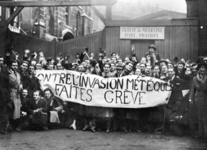 PARIS - RACISME - MANIFESTATION D'ETUDIANTS