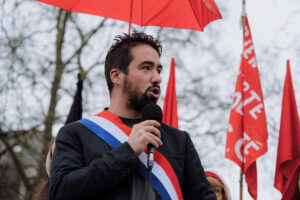 FRANCE - DEMONSTRATION AGAINST POLICE VIOLENCE AND PENSION REFORM